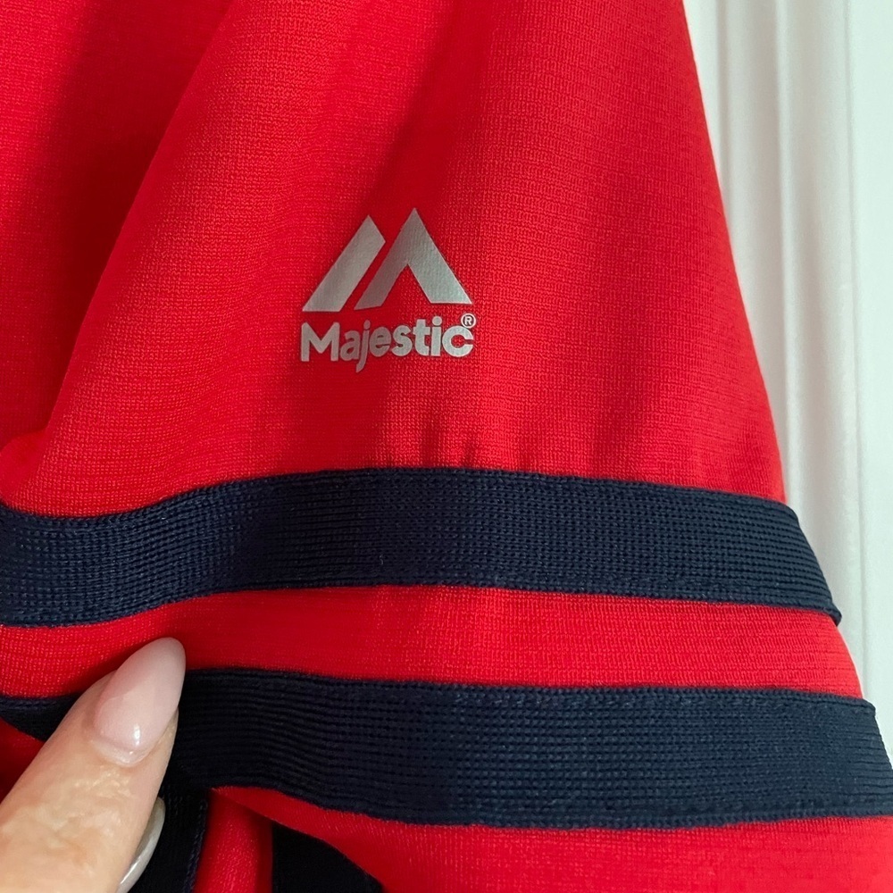 Majestic Washington Nationals Jersey, Red, XL - Picture 2 of 7